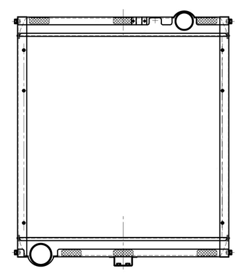 Radiator, racire motor LRc 07152 LUZAR
